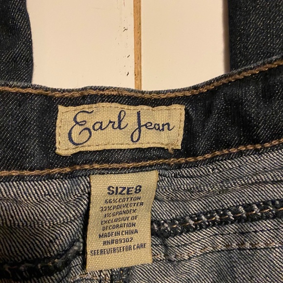New Earl Jones Women Size 8 wide leg jeans - Picture 3 of 6